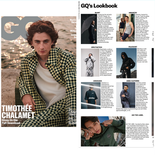 Amanzzo feature in November 2023 edition of British GQ magazine