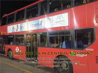 Did you see us on the iconic London buses?!