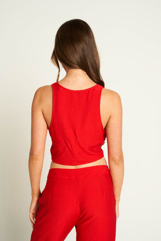 Womens Fitted Waistcoat