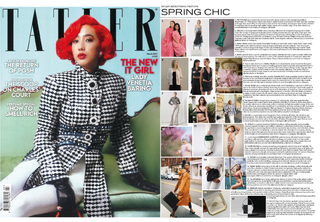 Amanzzo feature in Tatler magazine. The March issue is released, Thursday 1st February 2024