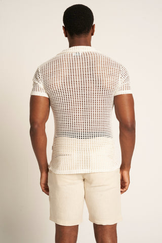 Men's Open Knit Shirt