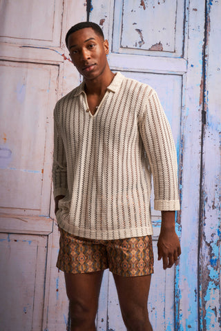 Men's Crochet Tunic