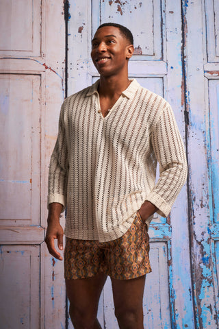 Men's Crochet Tunic