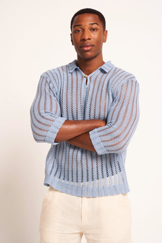 Men's Crochet Tunic