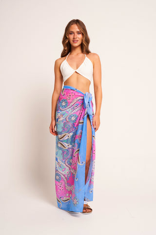 Printed Silk Sarong