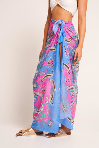 Printed Silk Sarong