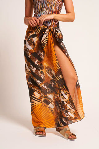 Printed Silk Sarong