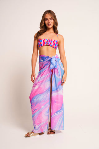 Printed Silk Sarong