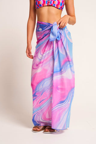 Printed Silk Sarong