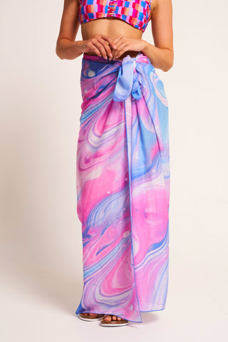 Printed Silk Sarong