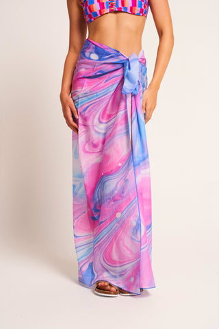 Printed Silk Sarong