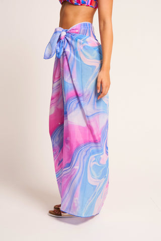 Printed Silk Sarong