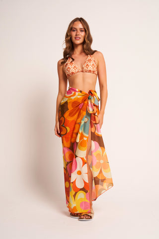 Printed Silk Sarong