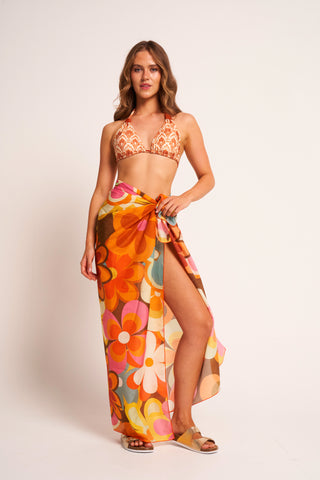 Printed Silk Sarong