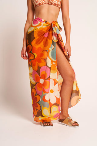 Printed Silk Sarong