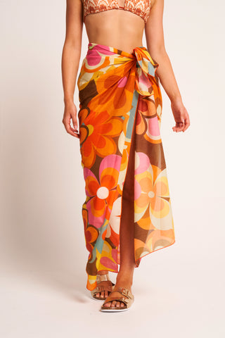 Printed Silk Sarong