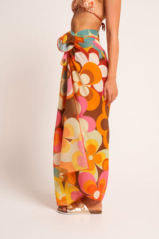 Printed Silk Sarong