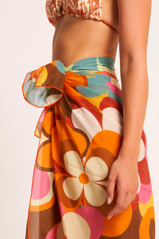 Printed Silk Sarong