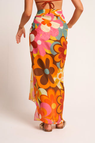 Printed Silk Sarong